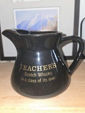 Teacher's Scotch Whisky Water Pitcher